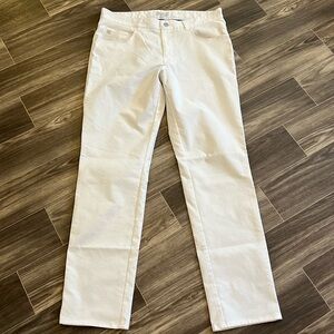 Men’s Peter Millar White Golf Pants size 34
